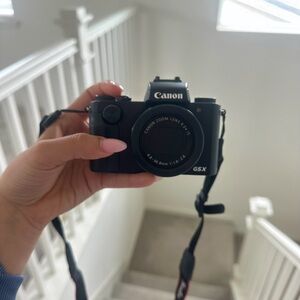 Canon GSX Sleek Black Camera